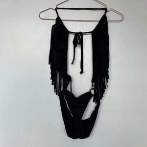 Fringe Convertible Swimsuit